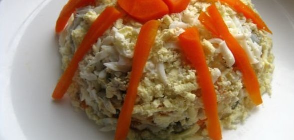 Консервированный горошек с яблоками