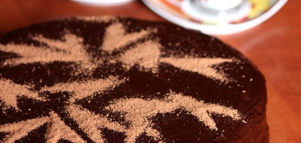 Пражский торт с масляным кремом