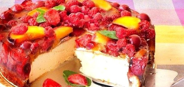 Фруктовый чизкейк