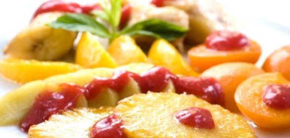Печеный карамелизованный ананас