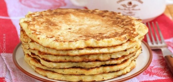 Капустные блины из цельнозерновой муки