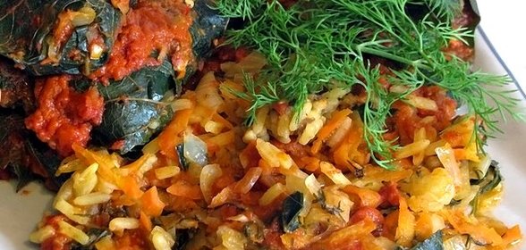 Долма с рисом