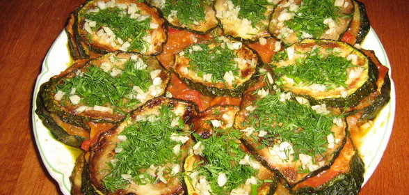 Закуска из цукини