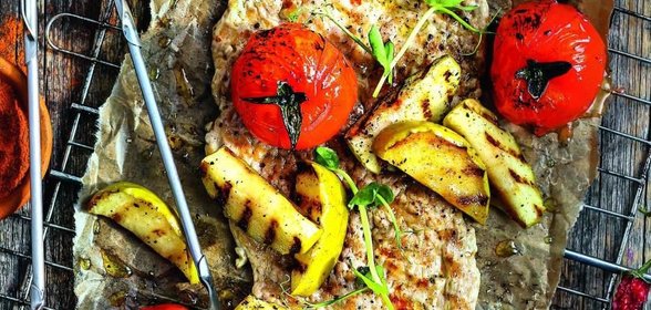 Быстрый шницель из свинины