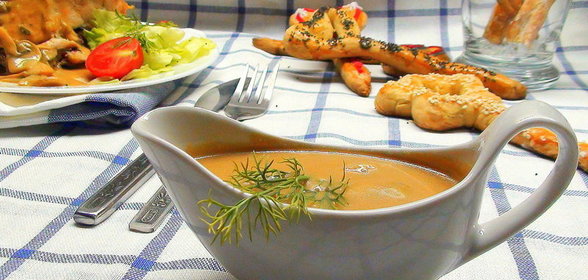 Коричневый сырный соус к мясу… и не только