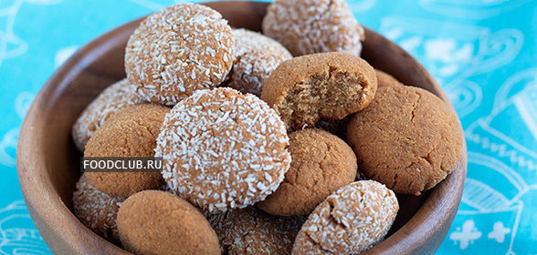 Исключительно кокосовое постное печенье