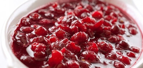 Клюквенный соус с вишней