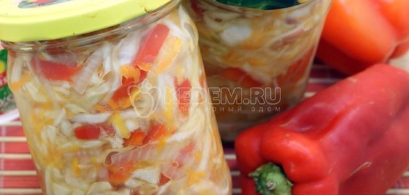 Салат овощной на зиму