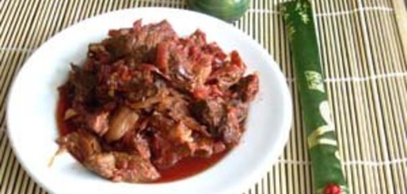 ГОВЯДИНА в свекле и вишне