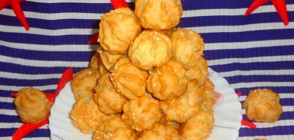 Торт из эклеров
