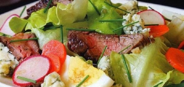 Омлет с мясом по-арабски