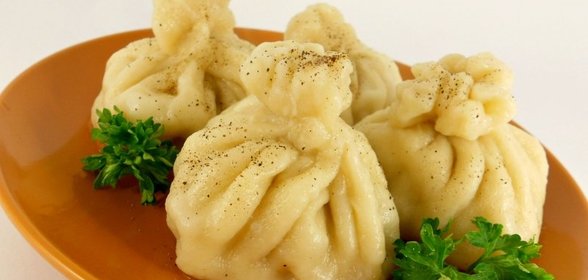 Хинкали со свининой