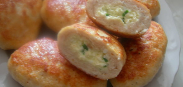 Зразы куриные с брынзой