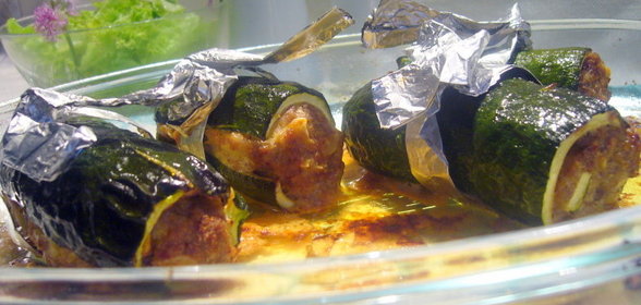 Фаршированные цукини по-мароккански