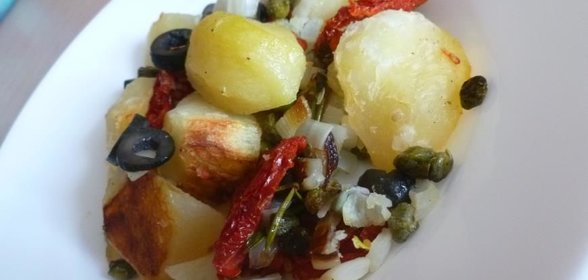 Куринный хлеб с шампиньонами и болгарским перцем