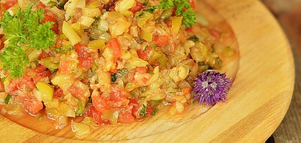 Кьопоолу, баклажанная икра
