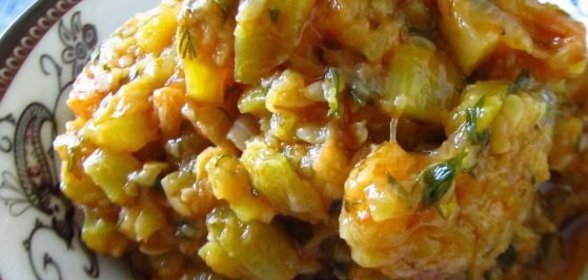 Кабачковая икра по бабушкиному рецепту