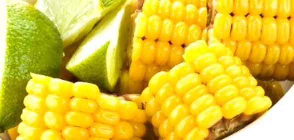 Початки кукурузы с лаймом и сливочным маслом