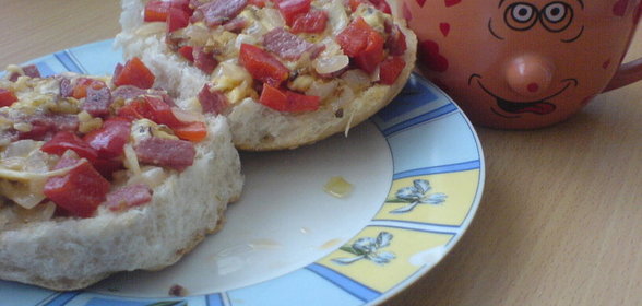 Омлет с тунцом