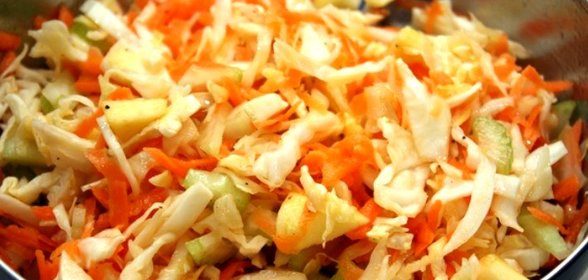 Салат из капусты на зиму