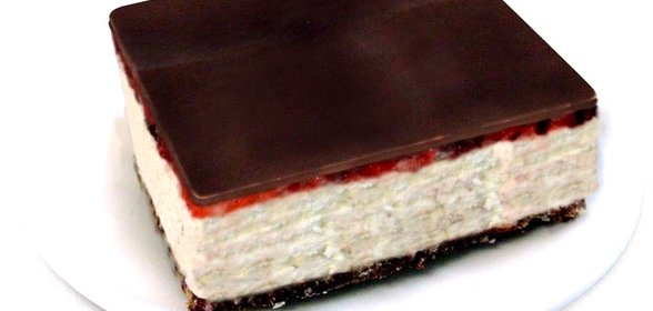 Австралийский чизкейк с фруктовым джемом