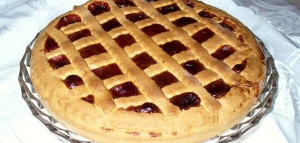 Пирог с повидлом (мой вариант)