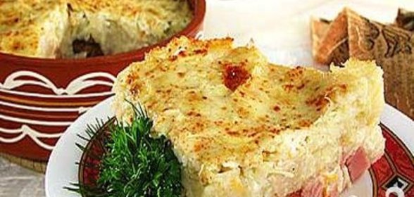 Картофель с квашеной капустой