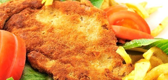 Куриные эскалопы с лимонным маслом и петрушкой
