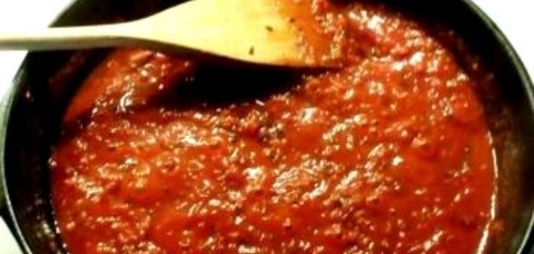 Соус из помидоров и чеснока