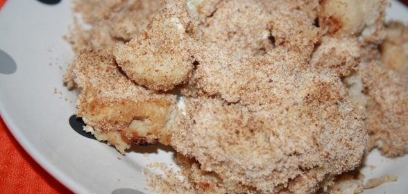 Цветная капуста в хрустящей панировке в духовке