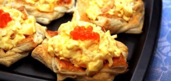 Креветки с сыром