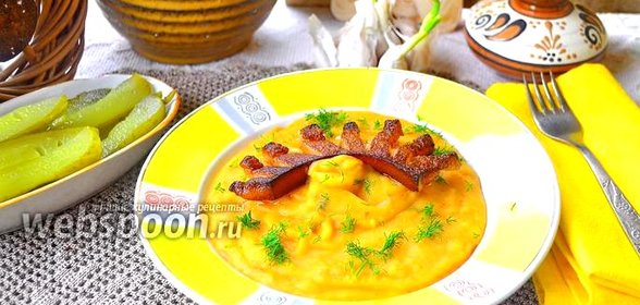 Картофельно-гороховое пюре