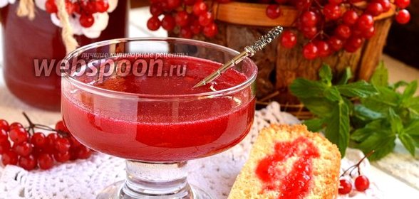 Джем из калины на зиму