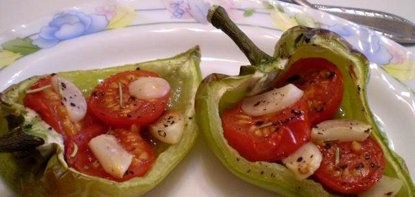 Сладкие перцы с розмарином