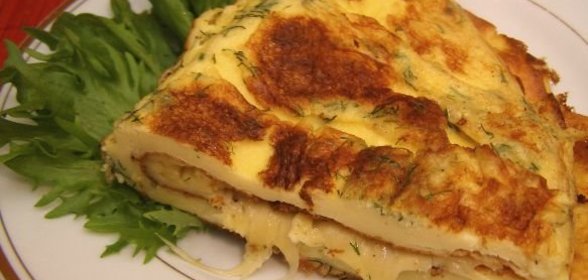 Омлет с сыром