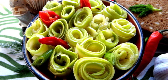 КАБАЧКОВЫЙ БУКЕТ К НАЧАЛУ ВЕСНЫ (МОЖНО В ПОСТ)