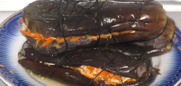 Баклажаны по-армянски на зиму