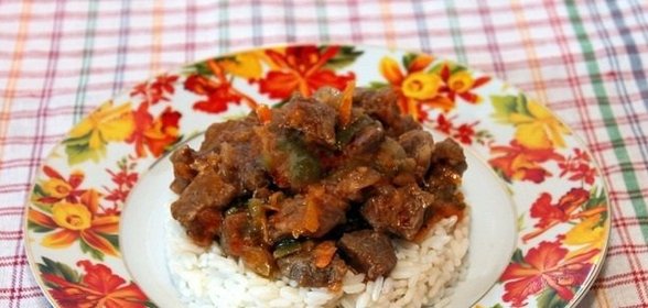 Лечо с мясом