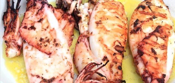 Кальмары в маринаде