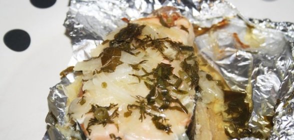 Нежный кижуч в конверте