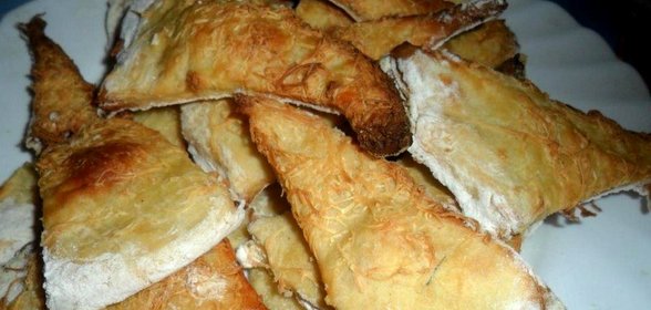 Картофельное слоеное печенье