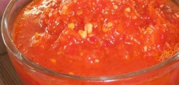 Аджика из красного перца