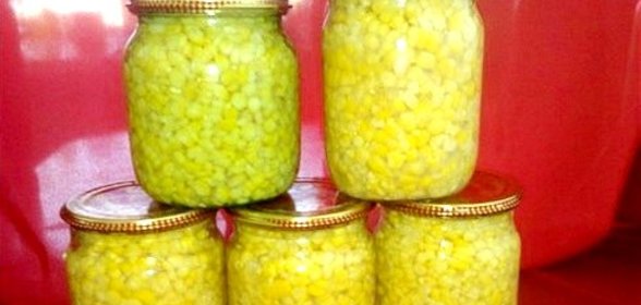Кукуруза на зиму без стерилизации