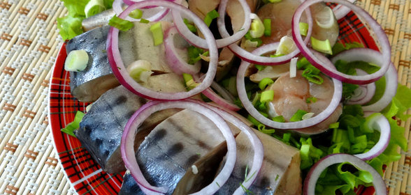 Скумбрия пряного (мокрого) посола