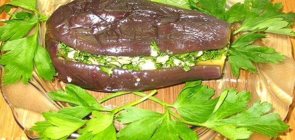 Маринованные баклажаны по - грузински