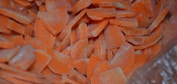 Морковь замороженная