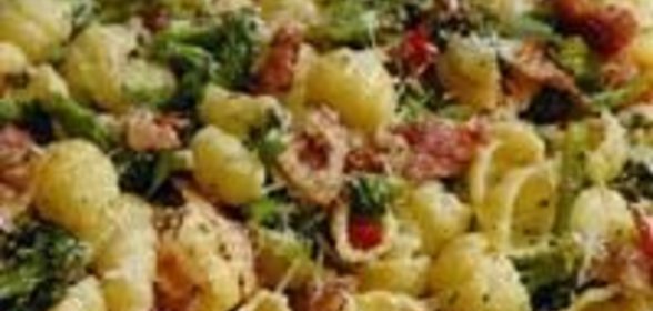 Макароны с брокколи