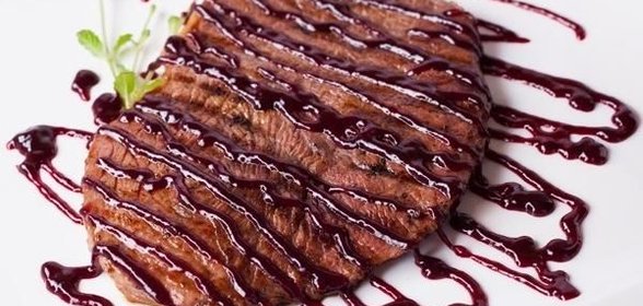 Малиновый соус к мясу