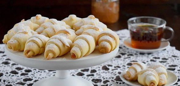 Рогалики с повидлом