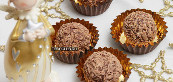 Шоколадные конфеты с начинкой